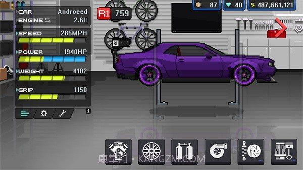 像素赛车手无限金币截图3