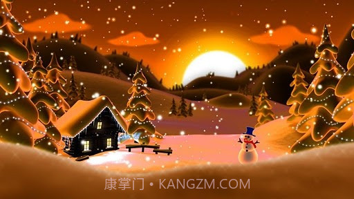 冬日雪景动态壁纸截图4 冬日雪景动态壁纸截图4