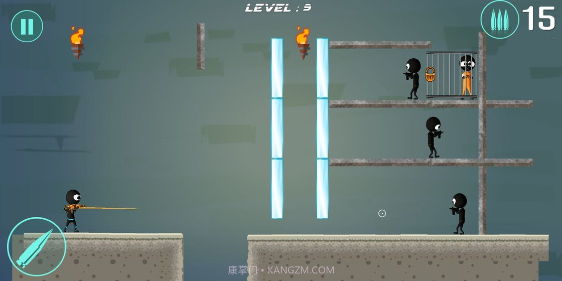 火柴人射击英雄蜘蛛绳索英雄3截图2 火柴人射击英雄蜘蛛绳索英雄3截图2
