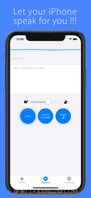 Speak4Me-文字转语音截图1 Speak4Me-文字转语音截图1