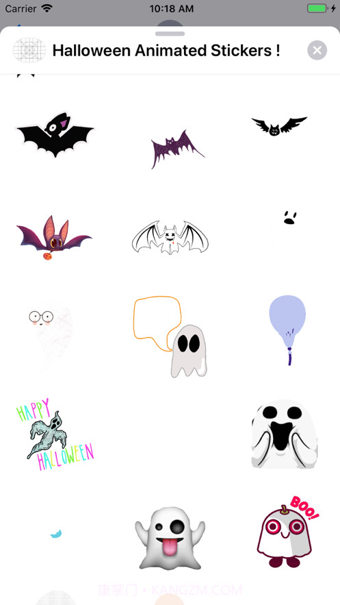 HalloweenAnimatedStickers!截图2