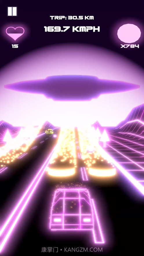 霓虹灯驱动器80年代的怀旧时代截图3