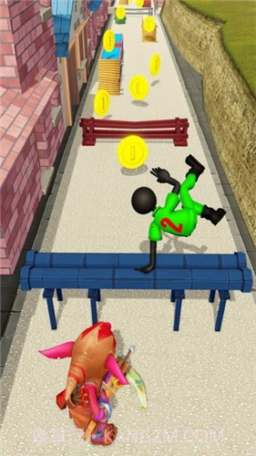 火柴人地铁酷跑截图1