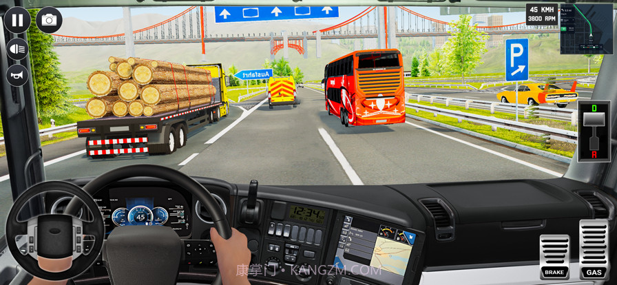 半卡车驾驶模拟器截图2 半卡车驾驶模拟器截图2