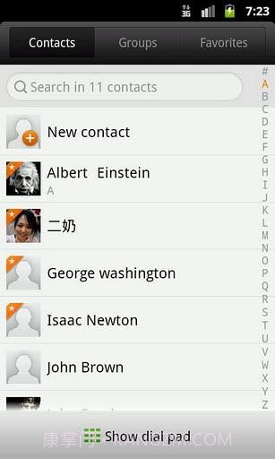 exDialer(EX拨号)截图1 exDialer(EX拨号)截图1