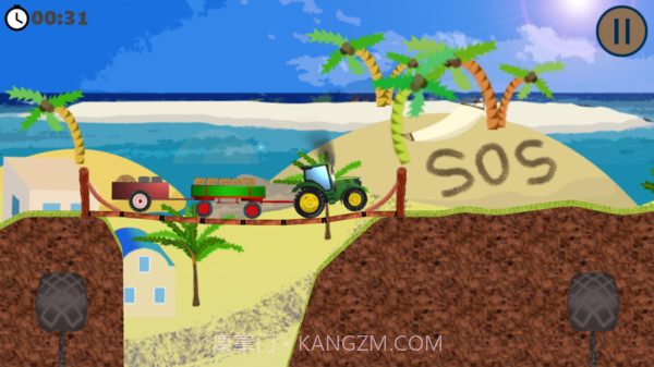 拖拉机上坡游戏截图2