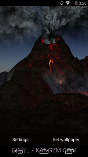 3D火山梦象动态壁纸截图4