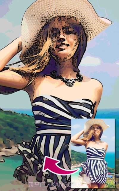 肖像素描相机截图3 肖像素描相机截图3