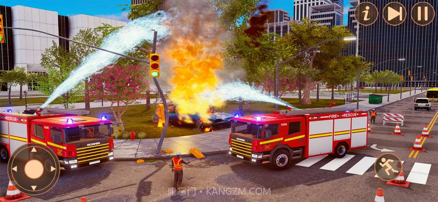 救护车消防员911消防车救援模拟器截图3 救护车消防员911消防车救援模拟器截图3
