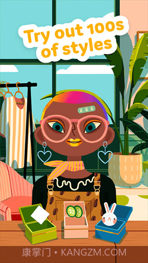 托卡美发沙龙4免费化妆版截图3 托卡美发沙龙4免费化妆版截图3