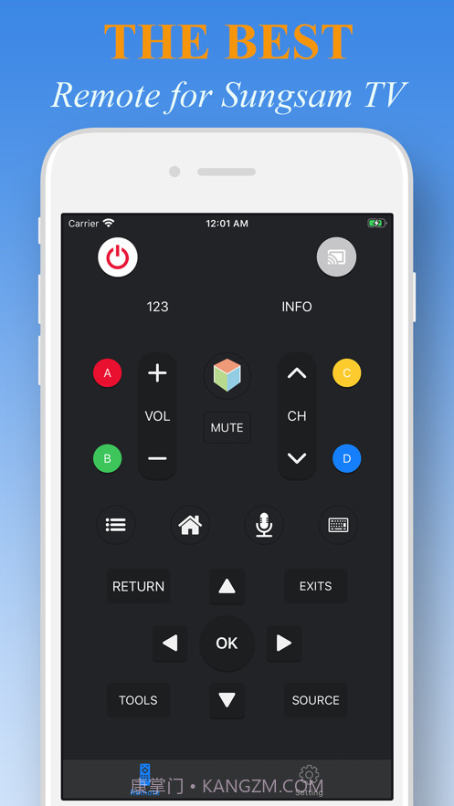 RemoteControlTVforSamsung截图1