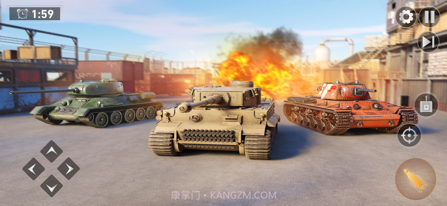 战争的坦克世界战斗截图5