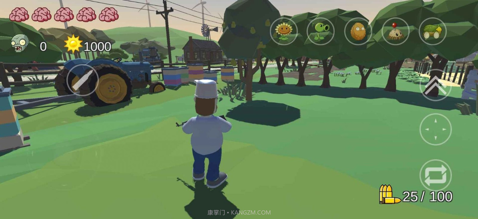 火山哥哥植物大战僵尸3D版截图1 火山哥哥植物大战僵尸3D版截图1