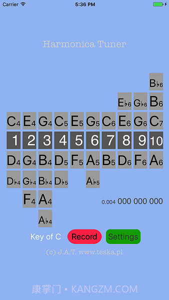 口琴调谐器截图3
