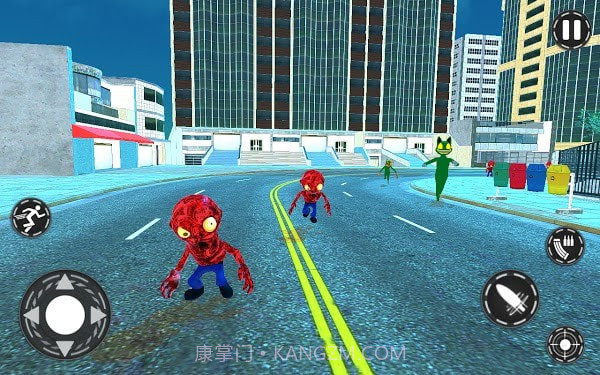 卡通猫犯罪城市僵尸和黑帮小镇截图1 卡通猫犯罪城市僵尸和黑帮小镇截图1