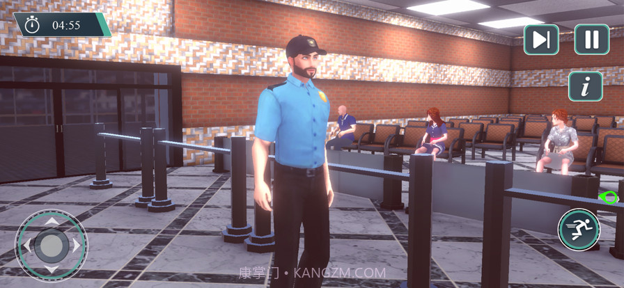 飞机场保安黑色的接壤截图1 飞机场保安黑色的接壤截图1