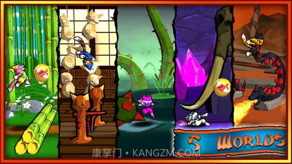 忍者喵 Ninja Kitty截图2 忍者喵 Ninja Kitty截图2