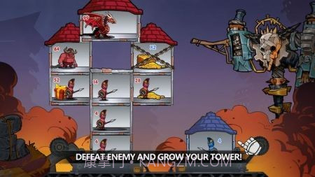 英雄冲突塔楼战截图2