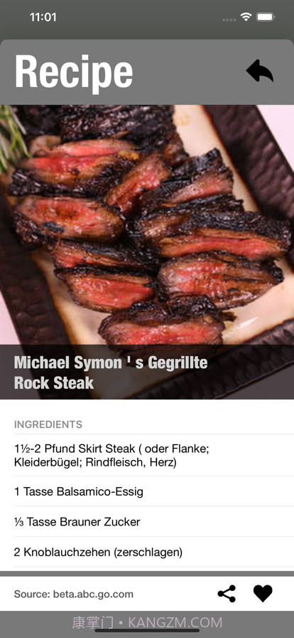 副厨师长食谱截图2