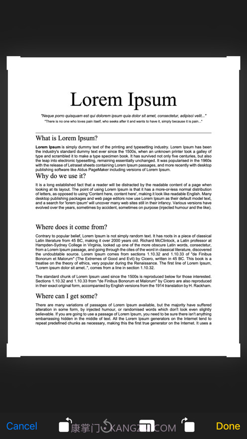 转换照片到PDF扫描器截图4 转换照片到PDF扫描器截图4