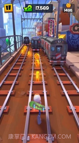 地铁跑酷滑板英雄全皮肤截图2 地铁跑酷滑板英雄全皮肤截图2