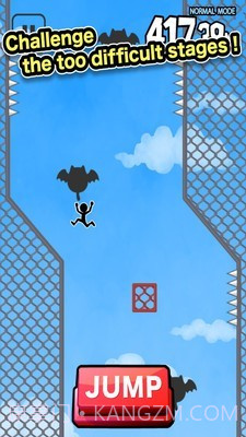 火柴人墙壁跳跃截图2