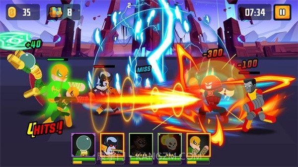 放置火柴人英雄战斗截图2 放置火柴人英雄战斗截图2