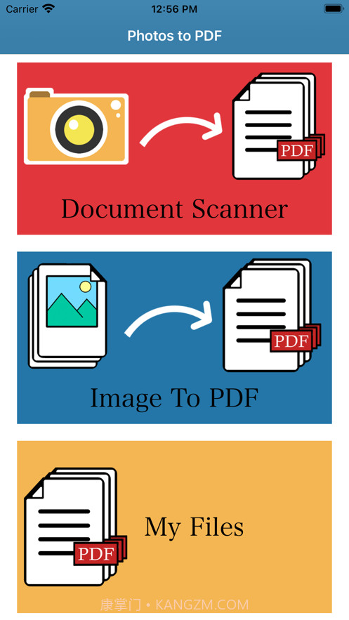 转换照片到PDF扫描器截图1 转换照片到PDF扫描器截图1