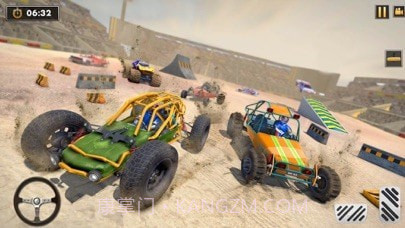 沙丘越野车撞车特技截图3 沙丘越野车撞车特技截图3