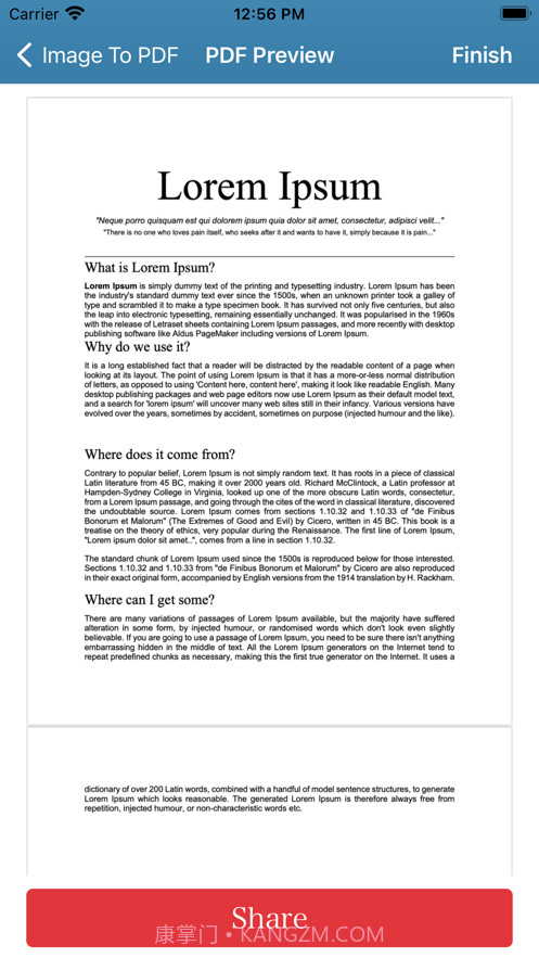 转换照片到PDF扫描器截图5 转换照片到PDF扫描器截图5