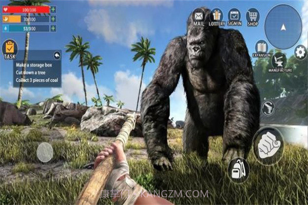 恐龙猎人岛生存截图1