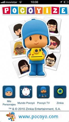 可爱大头贴 Pocoyize截图1