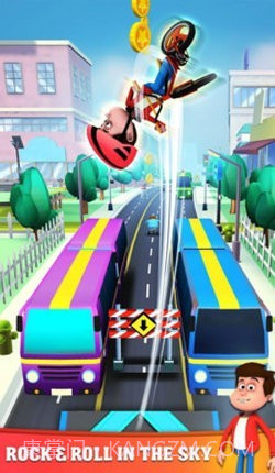 小轮车跑酷截图1