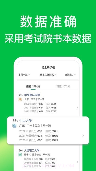 圆梦志愿截图2 圆梦志愿截图2