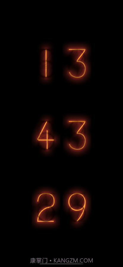 辉光时钟小组件截图3 辉光时钟小组件截图3