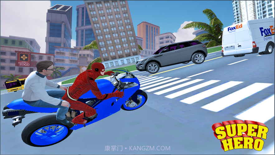 SuperheroBikeTaxiSimulator截图3