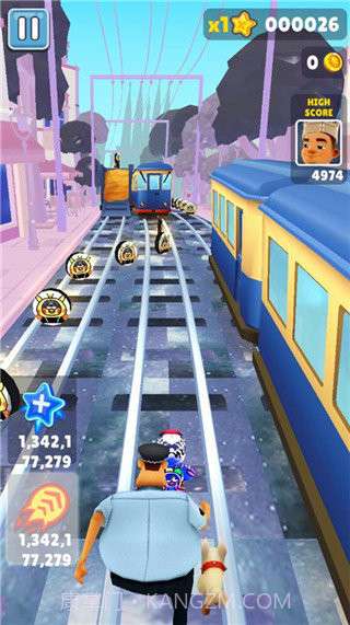 地铁跑酷熊大1.5版截图2