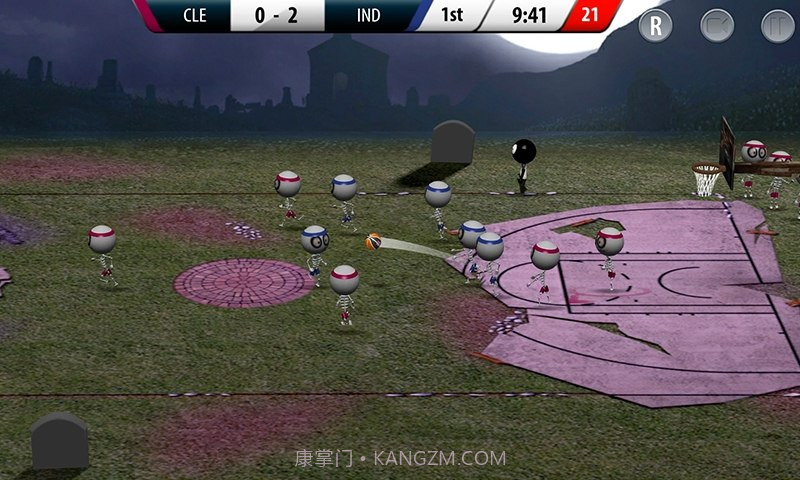 火柴人篮球2017汉化版截图3 火柴人篮球2017汉化版截图3