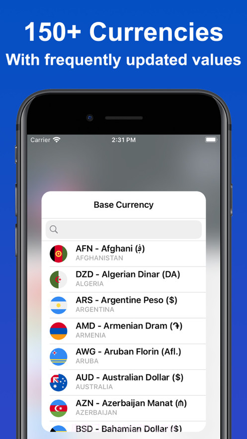 CurrencyConverter截图2 CurrencyConverter截图2