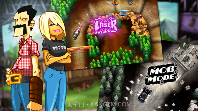 疯狂特技飞车截图2