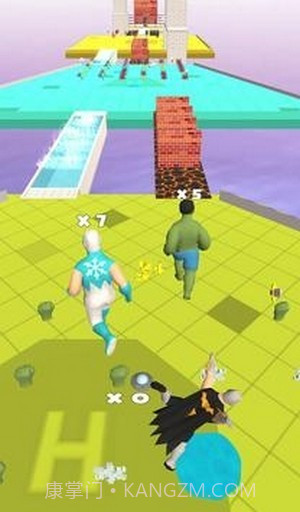 超级英雄桥跑比赛3D截图1 超级英雄桥跑比赛3D截图1