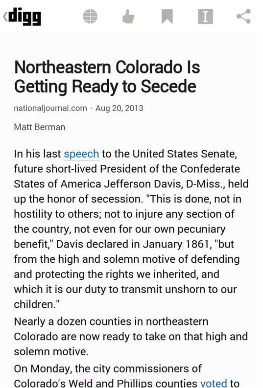 Digg新闻阅读截图4 Digg新闻阅读截图4