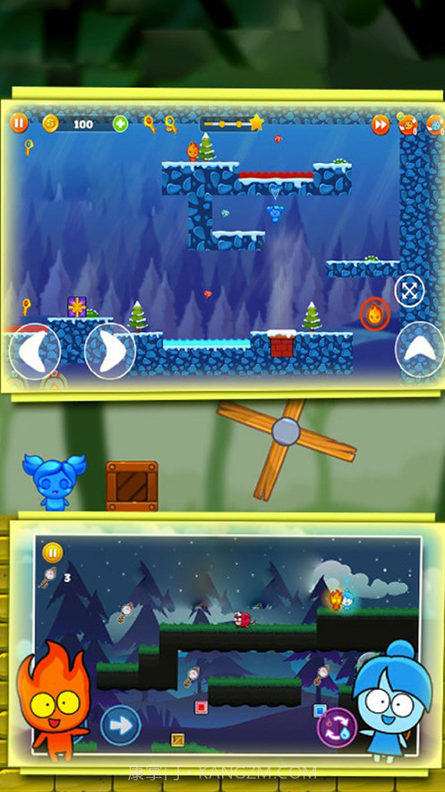 森林冰火人截图5