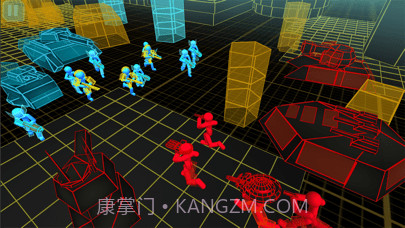 火柴人模拟器霓虹坦克战截图4