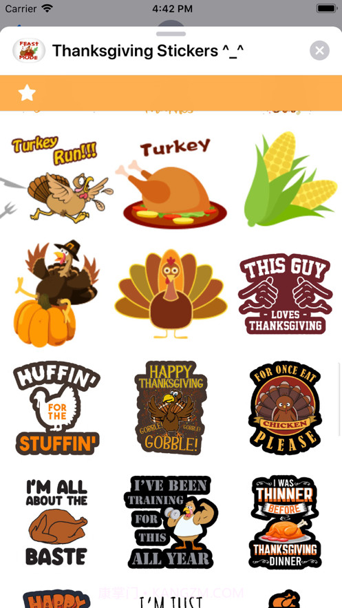 ThanksgivingStickers^_^截图6