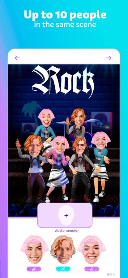 有趣的面部视频截图2