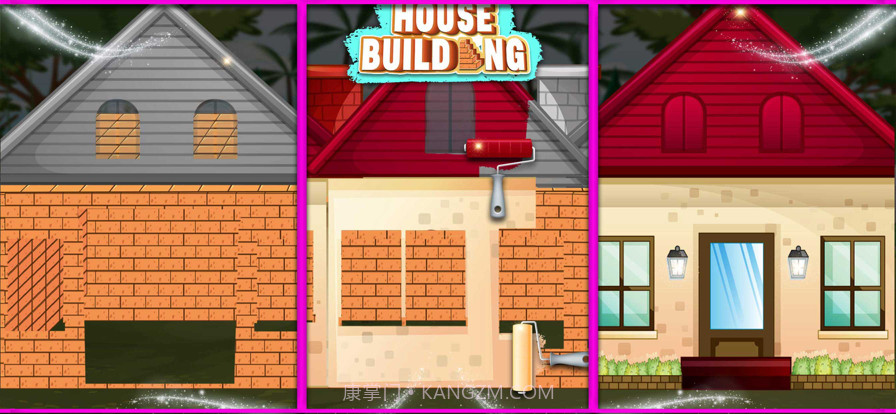 家庭建筑卡车游戏截图3 家庭建筑卡车游戏截图3