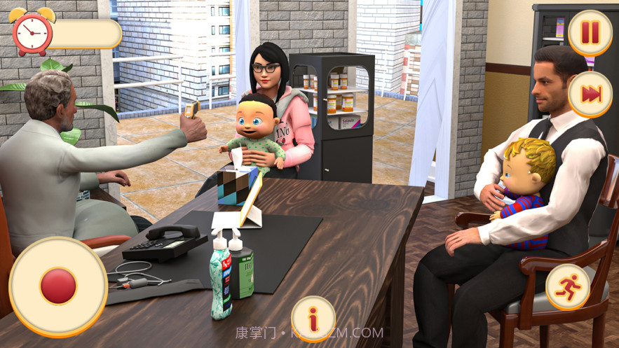 双胞胎新生婴儿日托模拟截图1 双胞胎新生婴儿日托模拟截图1