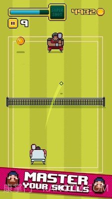 伐木工网球截图1