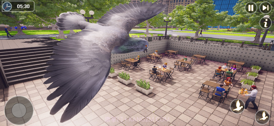 鸽子鸟飞行模拟器截图3 鸽子鸟飞行模拟器截图3